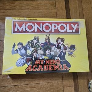 My Hero Academia Monopoly Limited Edition NWT